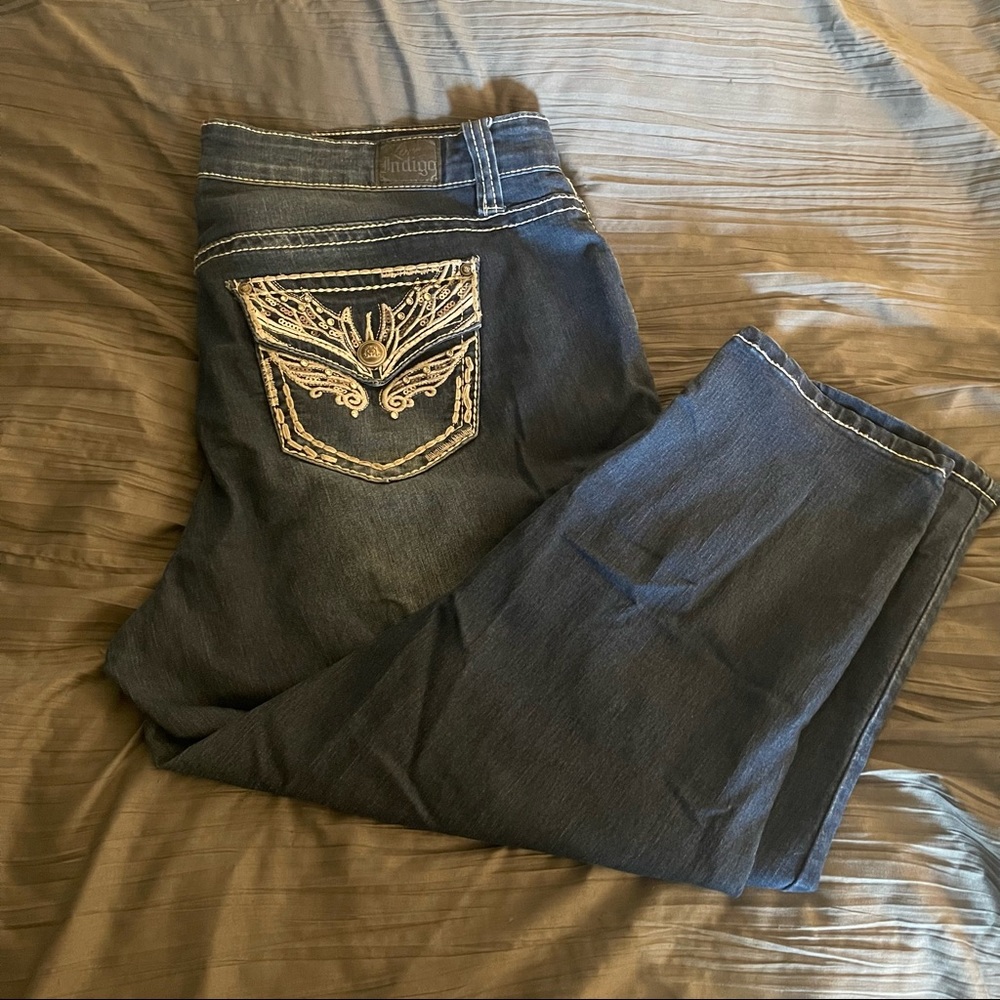 Love Indigo Cropped Jeans/Capris